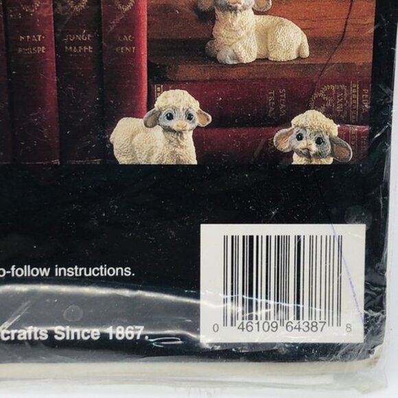 Vintage Bucilla Stamped Cross Stitch Sampler Religious Prayer Fruit Animals Set - Picture 3 of 12